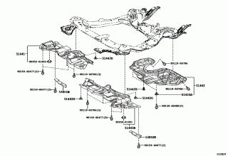 SUSPENSION CROSSMEMBER & UNDER COVER 1